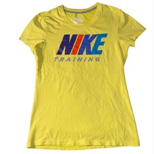Nike Training Dri-Fit Yeloow Cotton Tee
